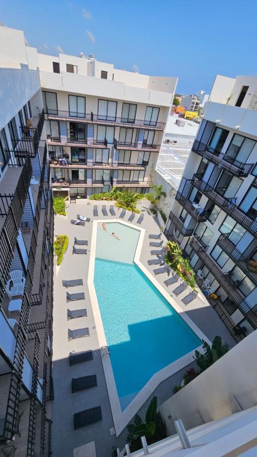Fancy 3 Bedroom In Downtown Playa Rooftop Pool Gym Apartamento Playa del Carmen