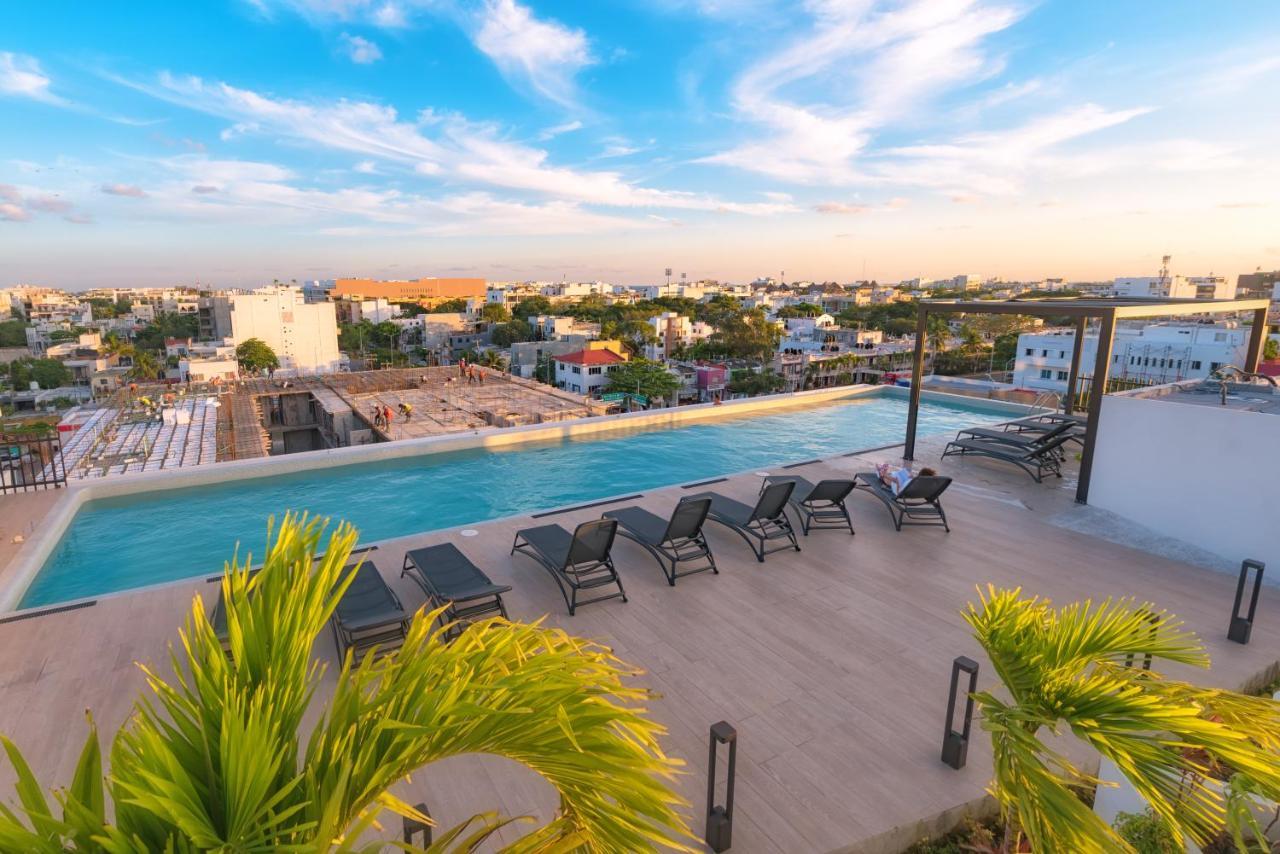 Fancy 3 Bedroom In Downtown Playa Rooftop Pool Gym *
