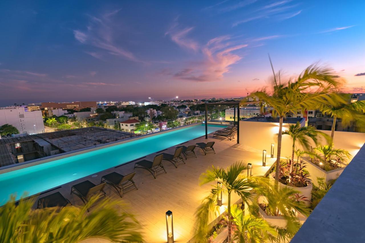 Fancy 3 Bedroom In Downtown Playa Rooftop Pool Gym Apartamento