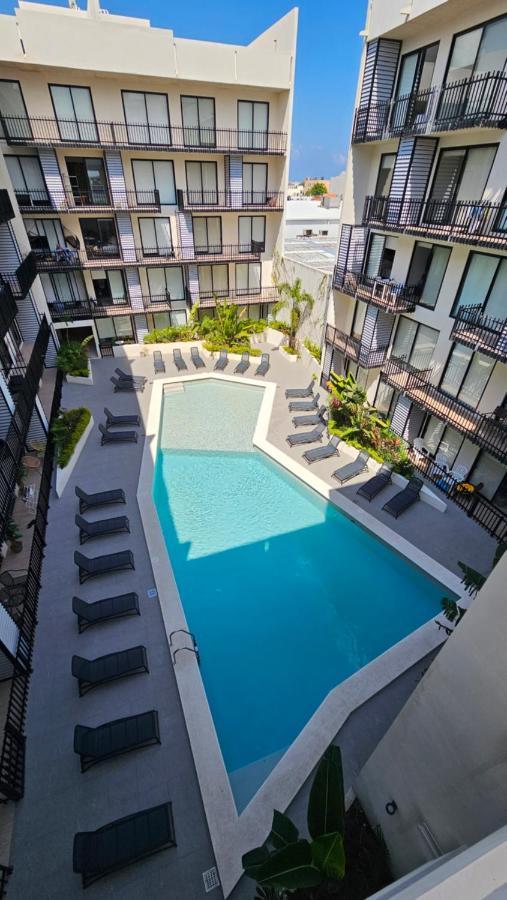 Fancy 3 Bedroom In Downtown Playa Rooftop Pool Gym Playa del Carmen