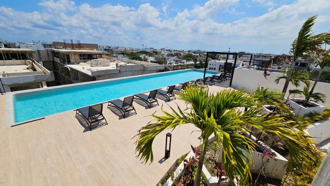 Fancy 3 Bedroom In Downtown Playa Rooftop Pool Gym Apartamento *