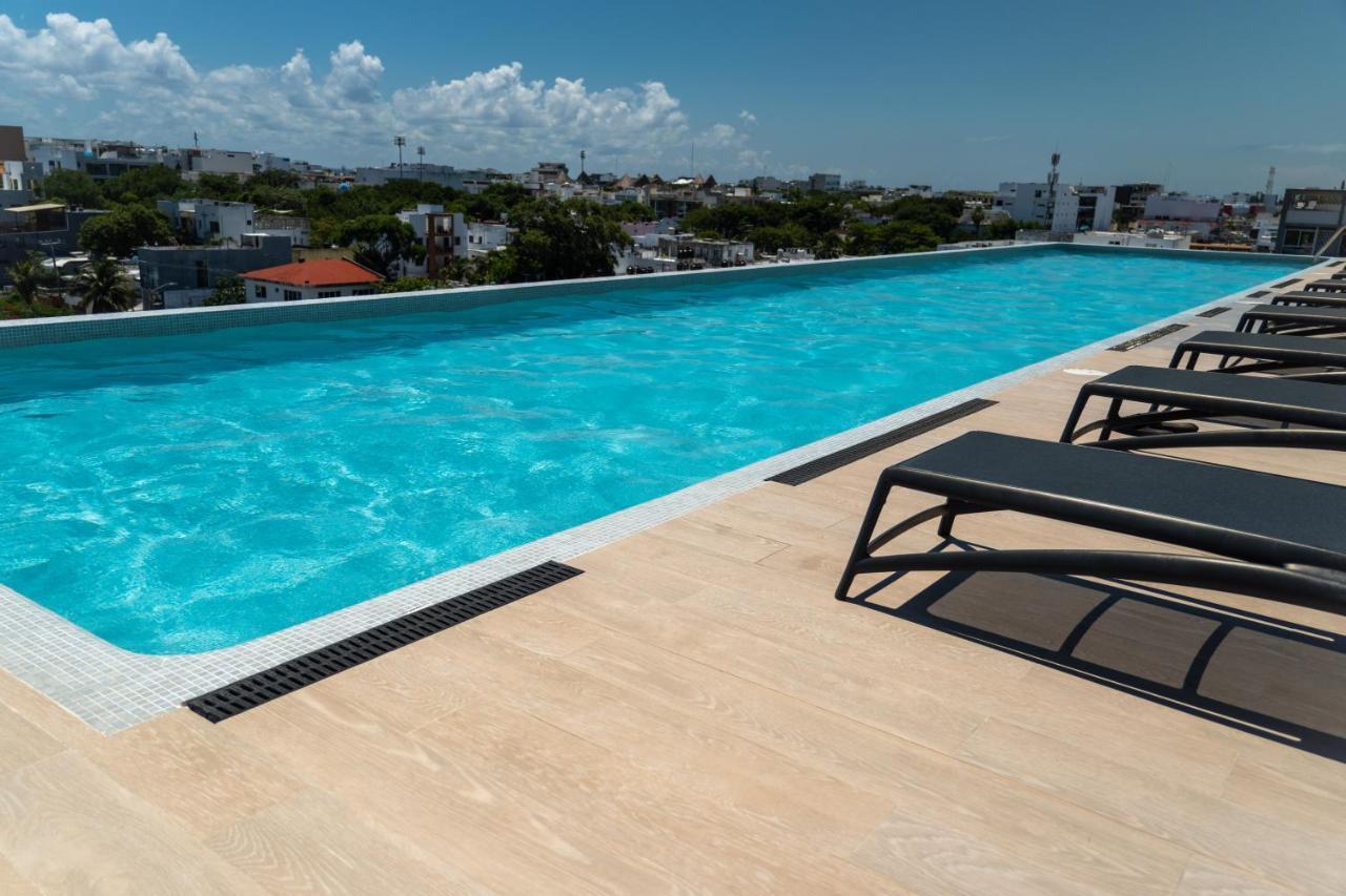 Fancy 3 Bedroom In Downtown Playa Rooftop Pool Gym Apartamento